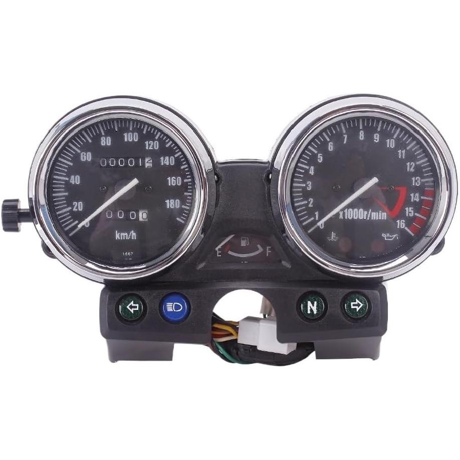 Odometer Digital Tachometer Motorcycle Instrument Assembly Gauges Meter Cluster Speedometer Odometer Tachometer for ZR250 Balius for ZRX400 ZRX 750 Just Assembly 180