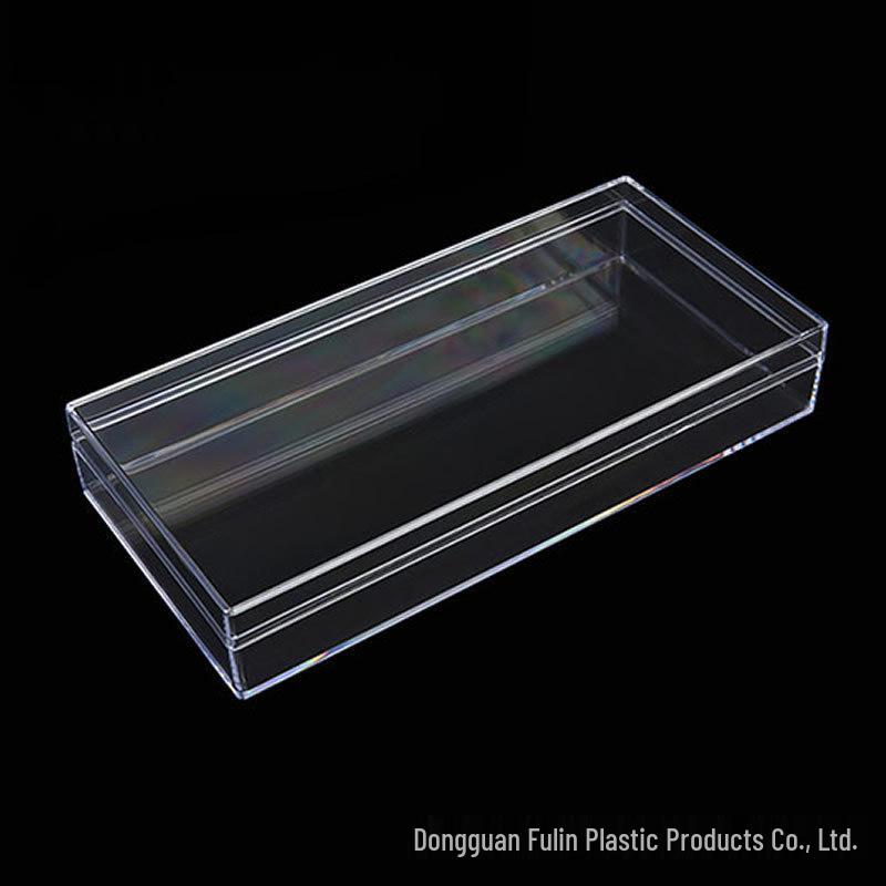 Disponibile Scatola Espositore Rettangolare Trasparente in Plastica per Ginseng e Materiali Medicinali