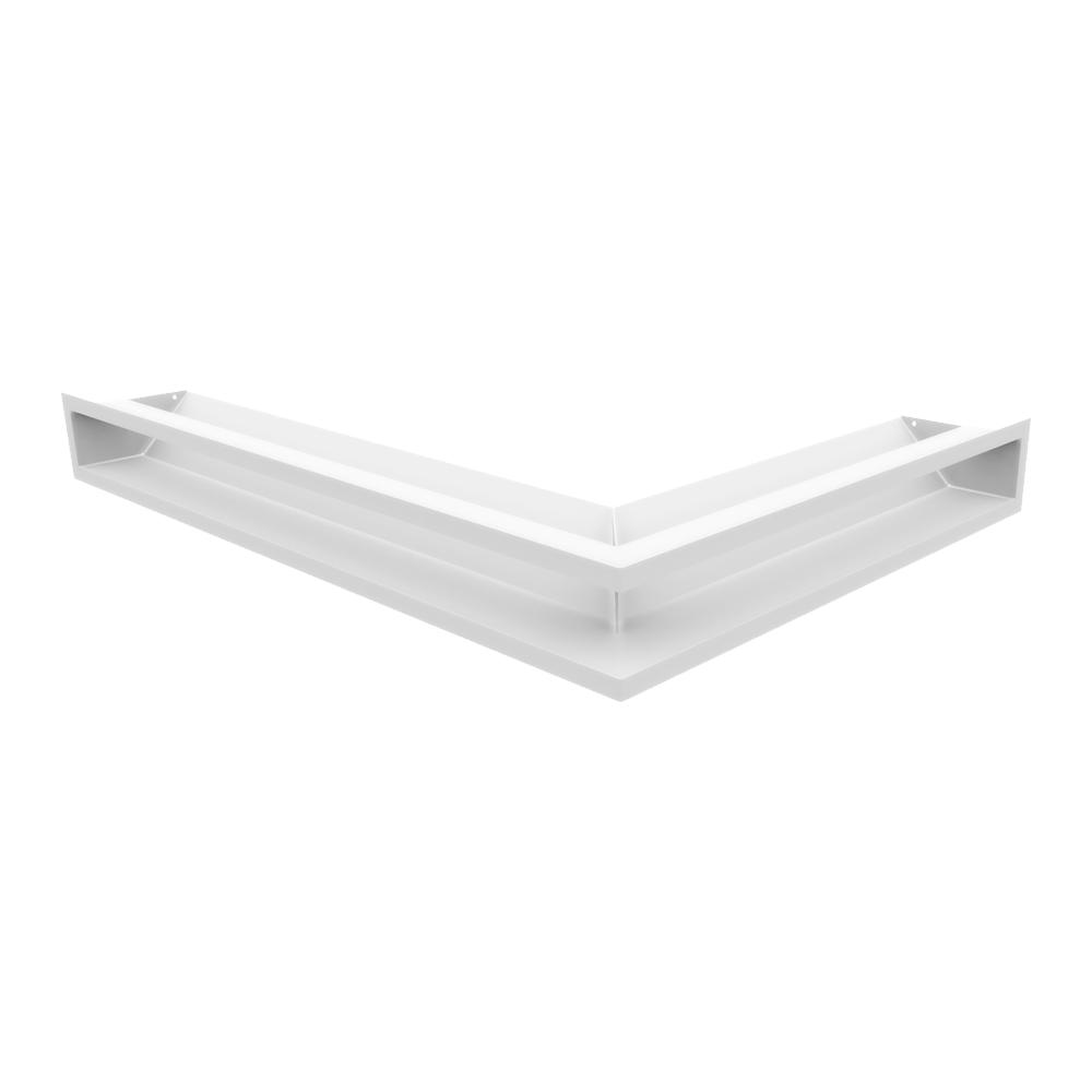 Vent Cover LUFT angolo sinistro 76,6x54,7x9 bianco