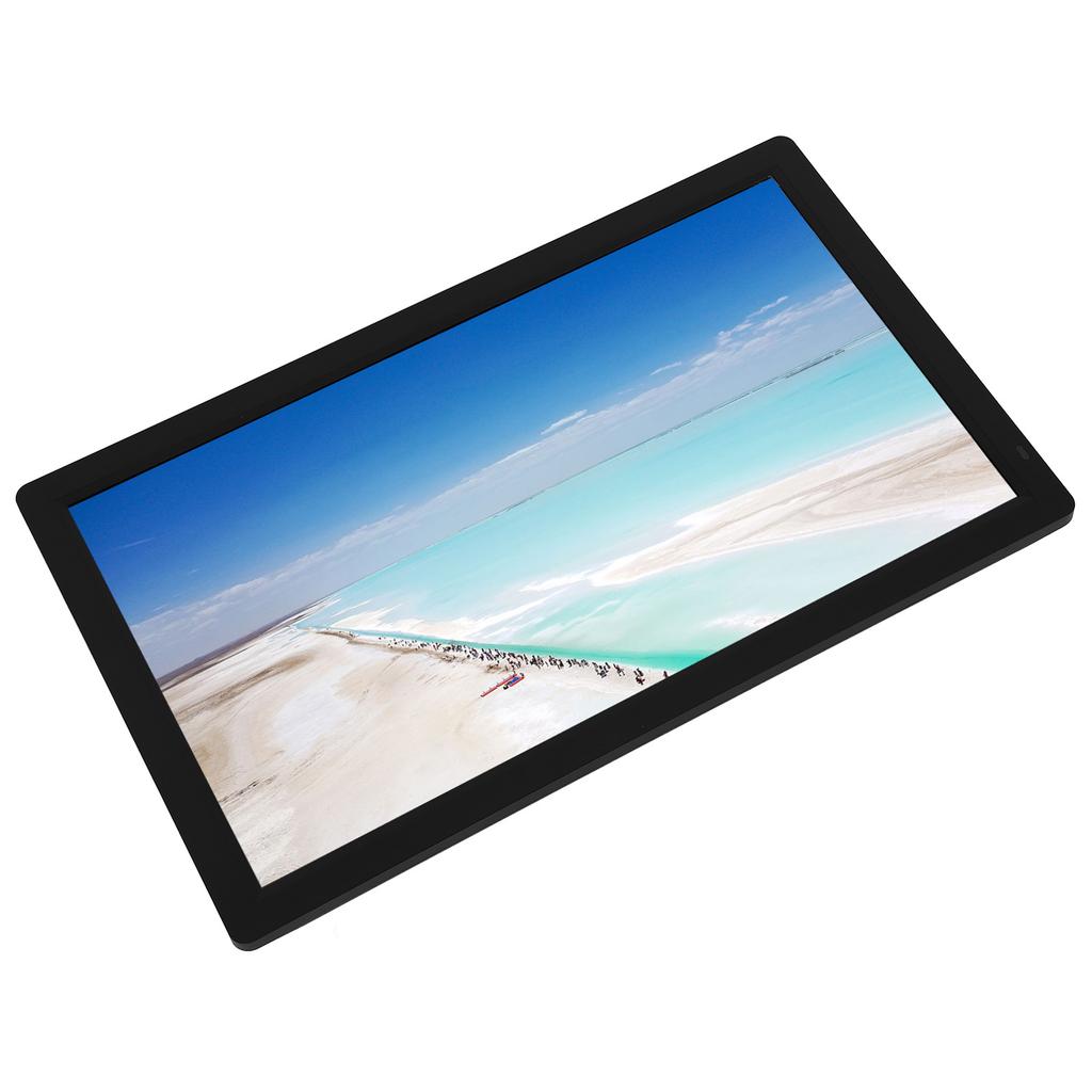 Digital Picture Frame 32inch 1920x1080P HD 178 Degrees  Ultra Wide Angle IPS Screen Calendar Clock Stereo