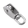 M15/M25 Single/Double Wheel Swivel Lifting Rope Pulley Set Lifting Wheel Tools Wire Rope Crane Pulley