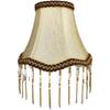 European Crystal Chandelier Fabric Lampshade, Clip-On, E27 Large Base, E14 Candle Bulb, Wall Light Shell Shade