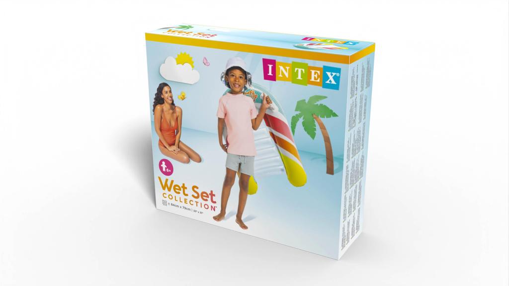 intex Surf Up Rider 58172 Japanese Cannot Be [Genuine Product] [Color/Pattern Specified]