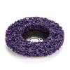 5Pcs 100mm Poly Strip Wheel Disc Paint Rust Removal Tool Poly Strip Grinding Wheel Polishing Wheel for Angel Grinders