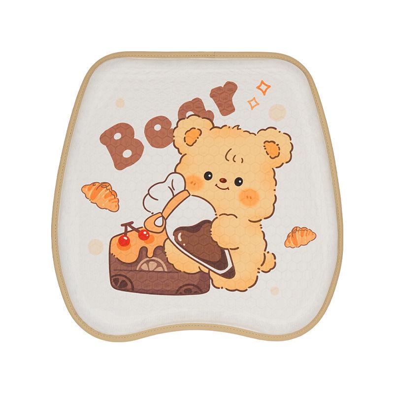 Summer Ice Silk Breathable Car Seat Cushion - Universal Four-Season Cool Pad