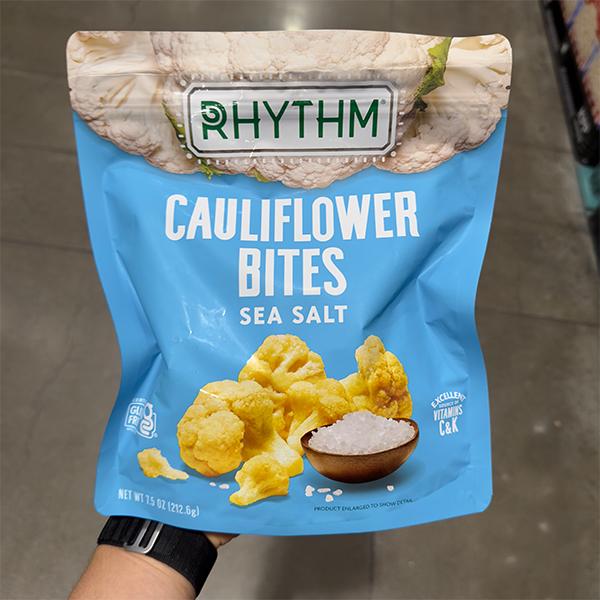 Rhythm Superfoods Cauliflower Bites Sea Salt 212.6g One thing