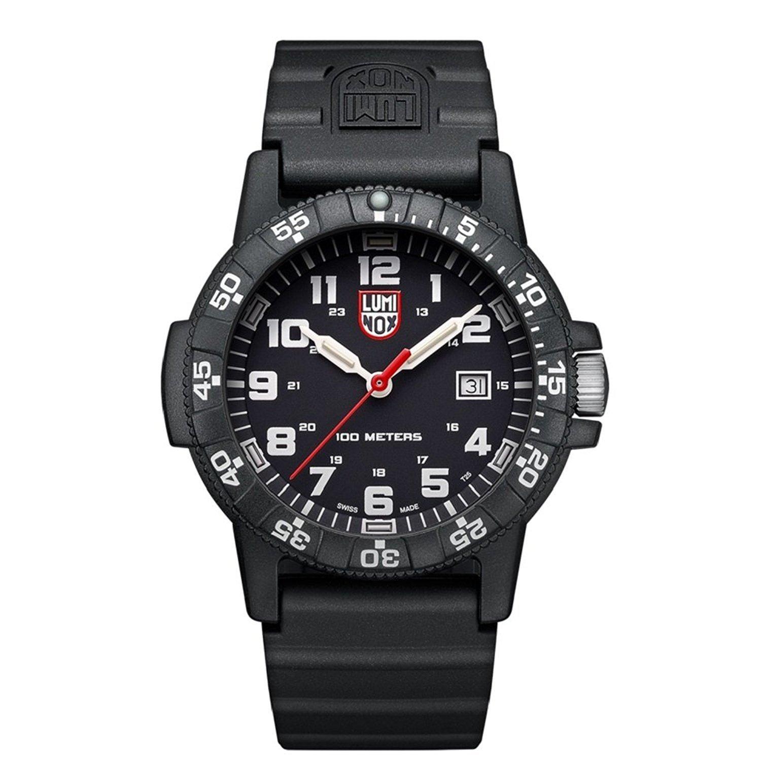 

LUMINOX Men s Leatherback Sea Turtle Giant Watch, Black, 0321 [Used]
