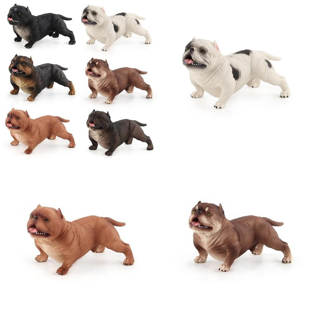 Stunning Bulldog Model Crafted From Quality Pvc Perfect For Animal Lovers Gifts