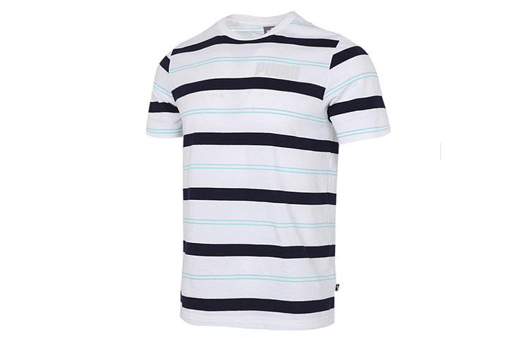 PUMA Suede Set-in Sleeve T-Shirt Men s White 845576-02 XL