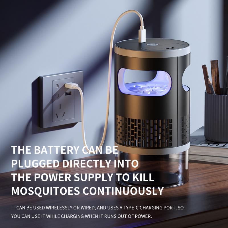 USB Rechargeable Mosquito Killer Lamp with Night Light & Blue Light Lure