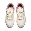 Anta Kids Fabric Synthetic Leather Comfortable Versatile Non-Slip Wear-Resistant Low-Top Skate Shoes Kids Sneakers White Brown 322438007-4