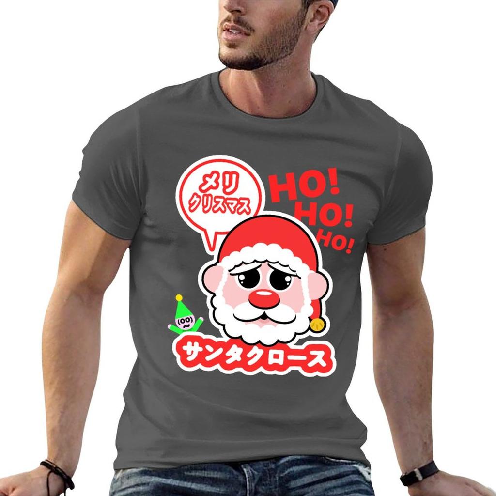 Super Kawaii Santa Claus TShirt Casual Work Wear TShirt