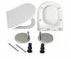 WC-Sitz für Grohe Serel Soft-Close Duroplast Hartdeckel