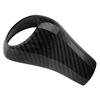 Car Gear Shift Knob Cover Interior Trim For Mercedes-Benz W204 C Class ABS Carbon Fiber Grain Car Lever Gear Shift Knob Collar