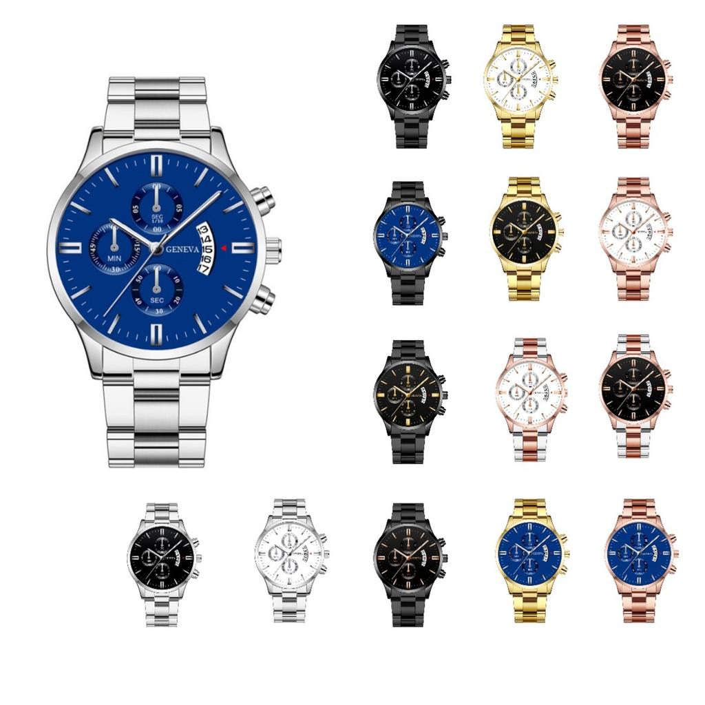 Mens Leather Business Fashion Watch Strap Watch For Gift Giving