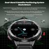 2025 New Dual-Band Satellite GPS Smart Watch Men 1.43'' AMOLED Screen Compass Heart Rate BT Call IP69 Waterproof Swimming Watch
