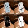 Novel Fourth Wing Clear Soft Silicone Phone Case for Samsung Galaxy A71, A70, A52, A51, A40, A30