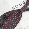Jacquard Pattern Striped Tie 8CM Men Cravat Gentleman Shirt Necktie  Business