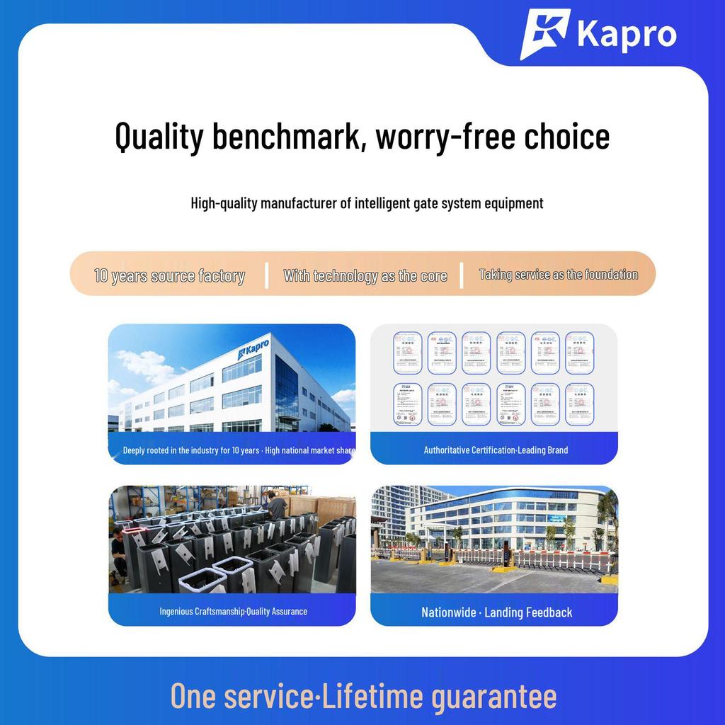 Cape Intelligent License Plate Recognition Automatic Barrier Gate System