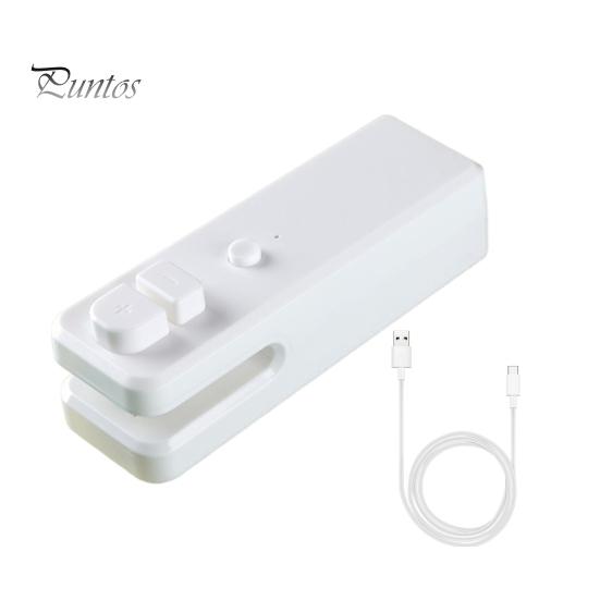 Stroj na uzavírání mini sáčků Těsnění balíčků potravin Odolné proti vlhkosti USB Dobíjecí s funkcí řezání Udržování čerstvosti Plastové sáčky Těsnění sáčků na svačinu