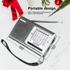 XHDATA D219 Small Portable Radio Short Wave Radio FM AM SW Wide FM Compatible Disaster Prevention Radio 11 Band Stereo High Sensitivity DSP Pocket