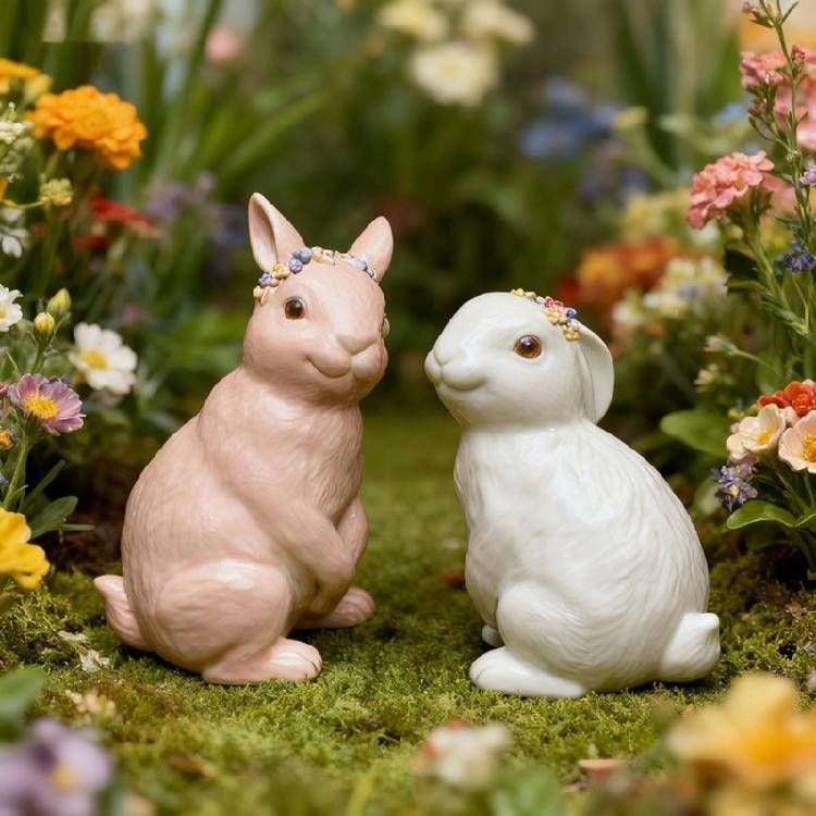 Multifuntional Crafting Mold Rabbit Shape Candle Making Supplies Suitable for Epoxy Resin Crafts and Decorative Ornament