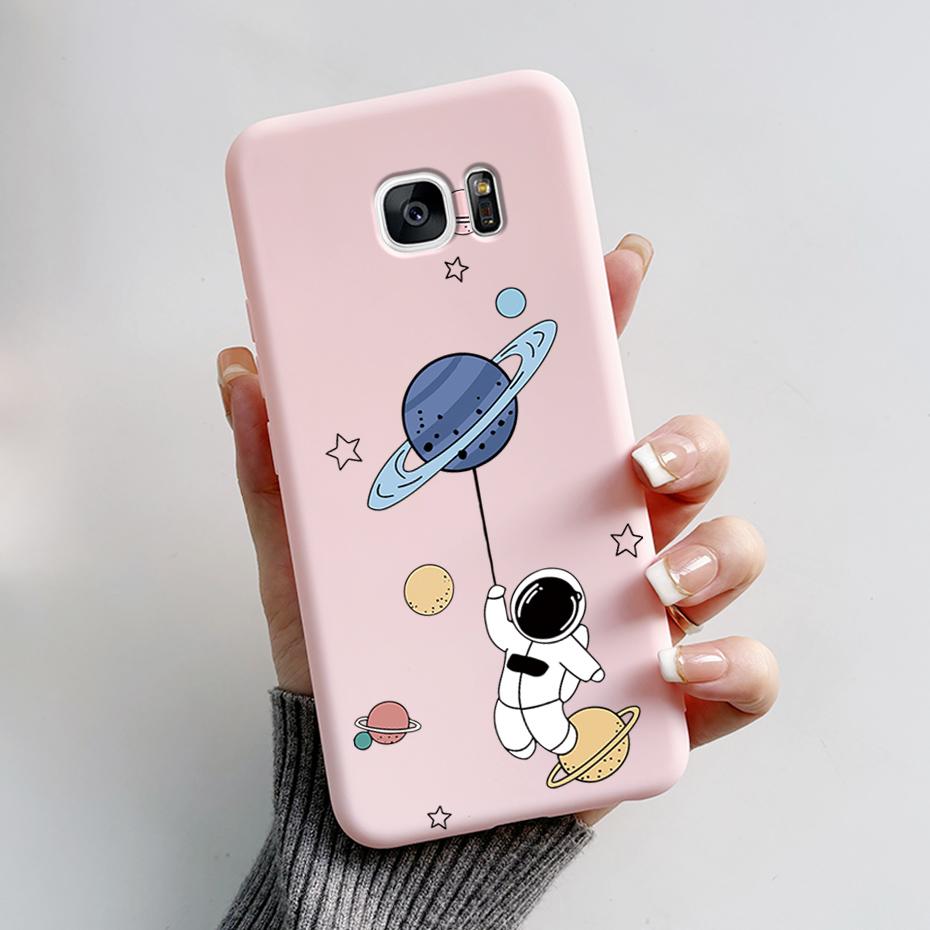 Per Samsung S7 Edge Custodia Galaxy S7 Fundas Cover Morbido Silicone Protettivo Custodia per Telefono Per Samsung Galaxy S6 S6 edge Coque Bumper