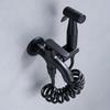 Toilet Bidet Sprayer Shattaf Set with Faucet, High Pressure Boosting Spray Gun for Personal Hygiene & Toilet Cleaning
