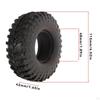 1/10 RC Car Wheel Tire Spare Part Truck Climbing Model Rubber Diameter 115mm Accessory
