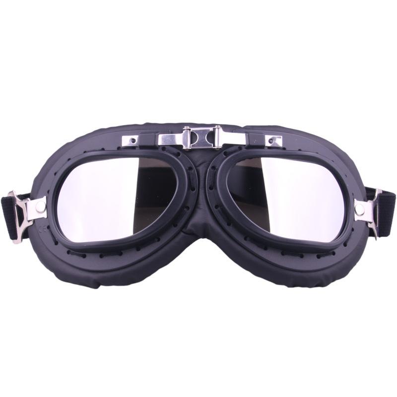 Vintage Motorcycle Helmet Goggles Riding Goggles Retro Glasses Sand-proof Goggles