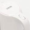 Hiro Corporation Electric Kettle with Warranty Super White Easy-to-See Contents, Included, Dry-Boil Protection, 1.0L, Compact, HKM-100WH