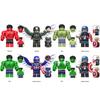 (8 BUC Supererou - B) 24 BUCĂȚI Supererou Căpitanul America Hulk FALCON Minifigurine Cărămizi de Construcție Compatibile Lego Jucării pentru Copii