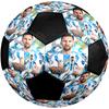 Lionel Messi Fußball Größe 5, Maschinengenähtes PVC, Langlebig & Hoher Rückprall, Für Alle Altersgruppen, Fanartikel, für Spiele & den Außenbereich.