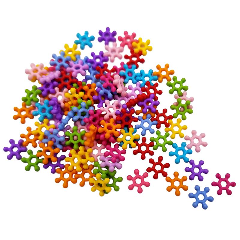 

Бусины Hanmade Loose 500PCS8mm акриловое ожерелье браслет кулон DIY для снежинки модные ювелирные изделия изготовление оптом