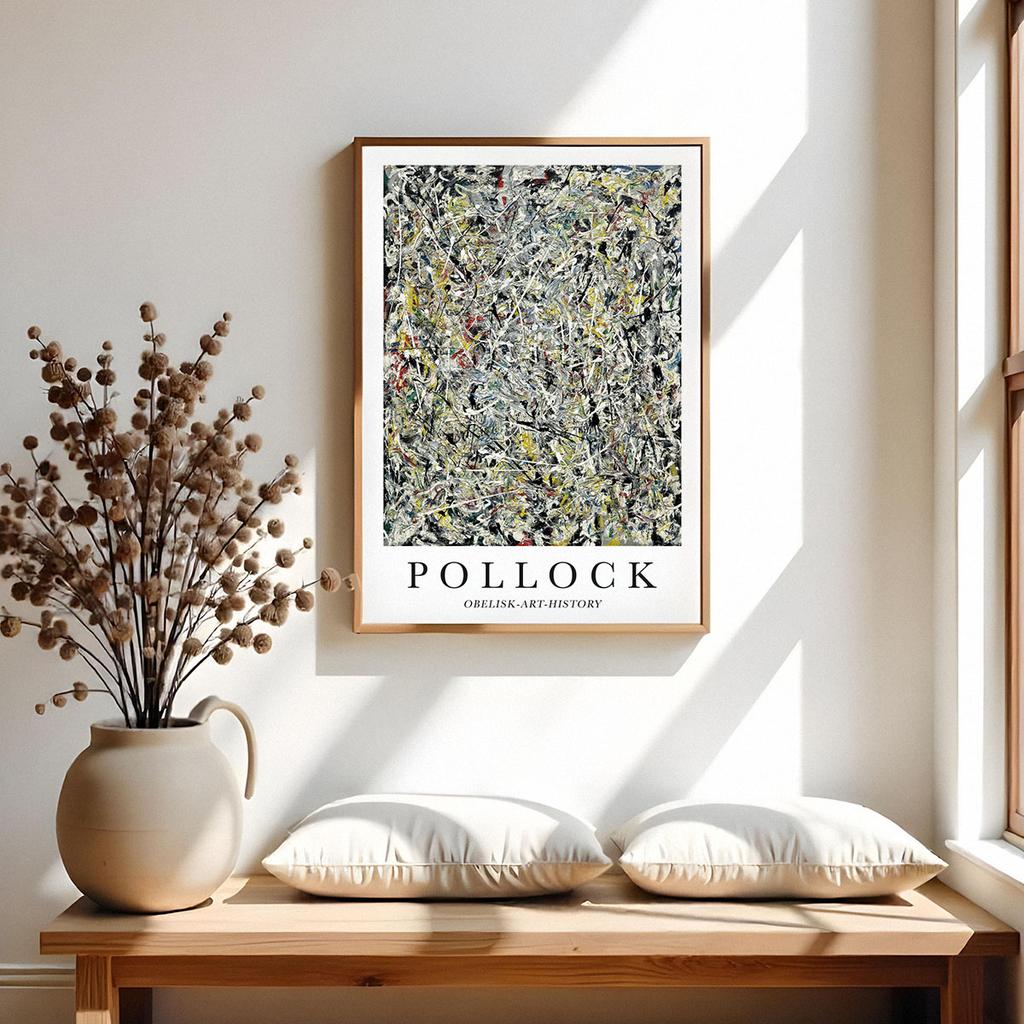 Plakat obelisk art history Pollock