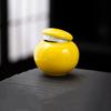 Mini Barattolo per Conservare il Tè Scatola per Tè da Riempimento Colore Elegante Smalto Ceramica Barattoli Polvere