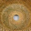Wicker Rattan Fixture Vintage Style Light Bamboo Ceiling Lamp Pendant Hanging Light For Home Decor Pendant Light