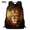 Lion King Schoolbag High Definition Printing Multi-Function Cross-Border Burden Reduction Large Capacity Backpack