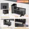 Drying Kitchen Sink Organizer Space Saving Drain Rack Holder Storage Basket  Kitchen