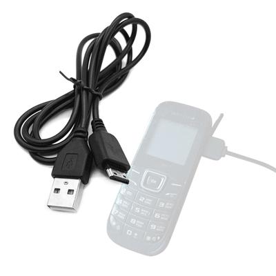 Mobile Phone USB Charger Cable Universal for B320 B510 B2100 Xplorer B2700 B5702 B5722 D880 Fast Charging Cord 1m Black