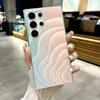 Colorful Wavy Pattern Phone Case For Samsung S25 S24 S23 S22 S21 Plus Note20 Ultra S20 FE A16 A06 A55 A54 A35 A34 A25 A24 A15 14