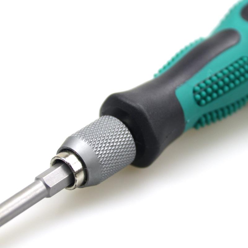 Pentagonal Magnetic Screwdriver for 4mm Hotel Door Lock Repair
