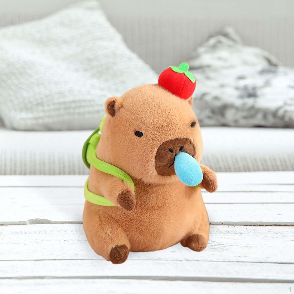 Adorable Capybara Interactive Plush Toy - Engaging Features for Young Ones