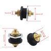 Truck Car Camping RV Truck Boat Feed Thru Panel Battery Terminal Connector 3/8 Inch Stud Bulkhead Brass Replacement Part
