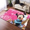 1 stuks Minnie Vloerkleed, Antislip Vloermat, Cartoon Karakter Ontwerp, Zacht Fluweel, Kamerdecoratie, Wasbaar
