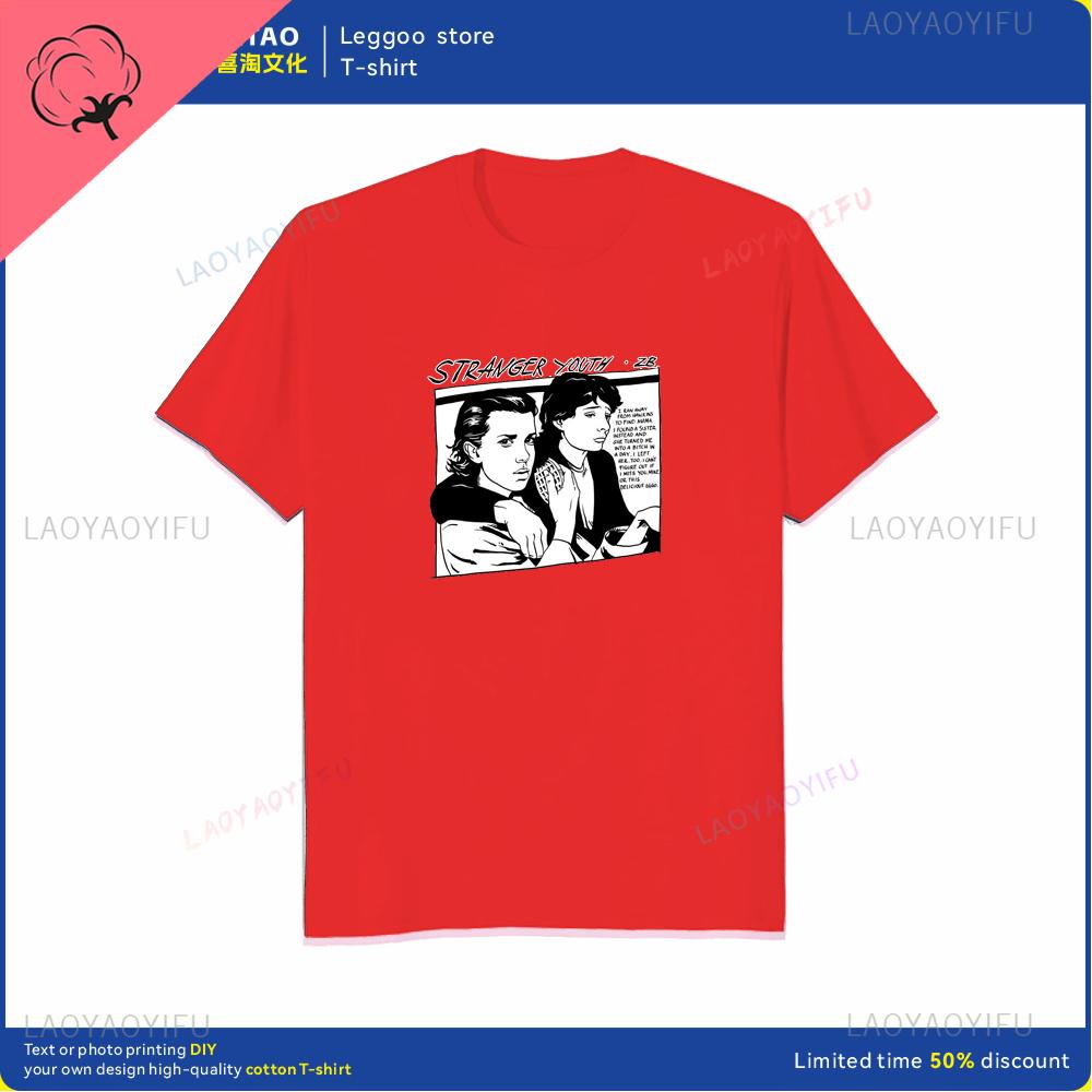 The Unique Sonic Youth Retro Rock Tshirt Is a Fashionable and Trendy Streetwear for Casual Shortsleeved Cotton Men and Women
