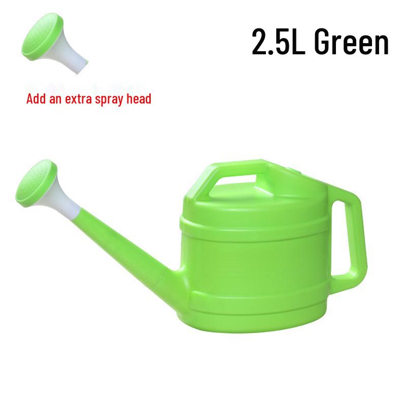 Large Capacity Garden Watering Can with Long Spout and Thickened Plastic