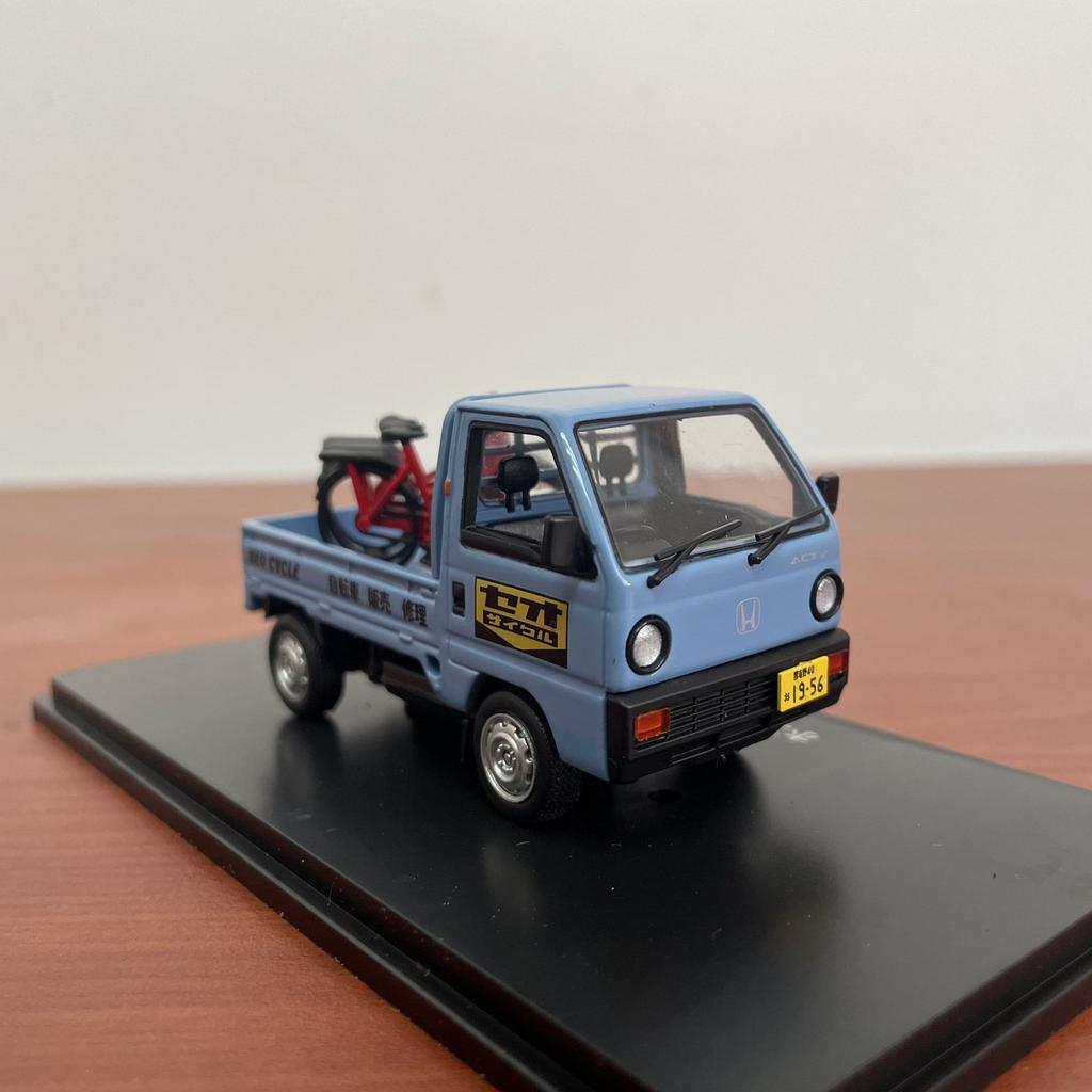 Hachette 1:43 Scale Diecast Alloy Honda ACTY 1988 Truck Toys Cars Model Classics Nostalgia Adult Gifts Souvenir Static Display