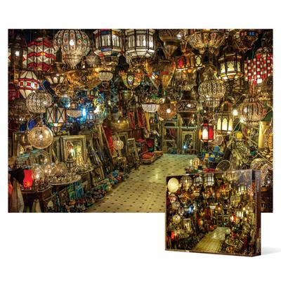Obchod s lampami v Maroku - 1000-dielne puzzle, populárne kórejské puzzle