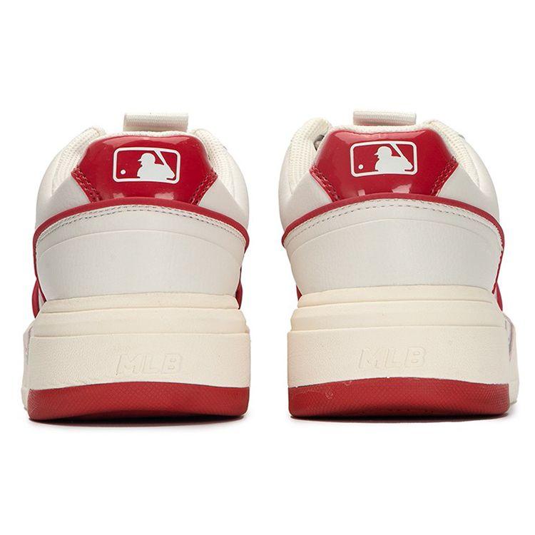 MLB Chunky Liner Synthetic Leather Korean Style Non-Slip Shock Absorbing Wear-Resistant Lightweight Low-Top Sneakers Unisex Sneakers 3ASXCA12N-43RDS